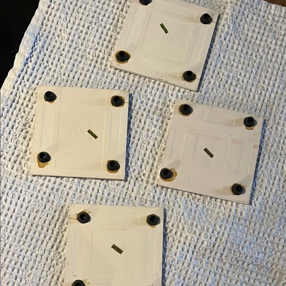 Vintage Fruit Basket Earthenware Coaster Set - Picture 4 of 5